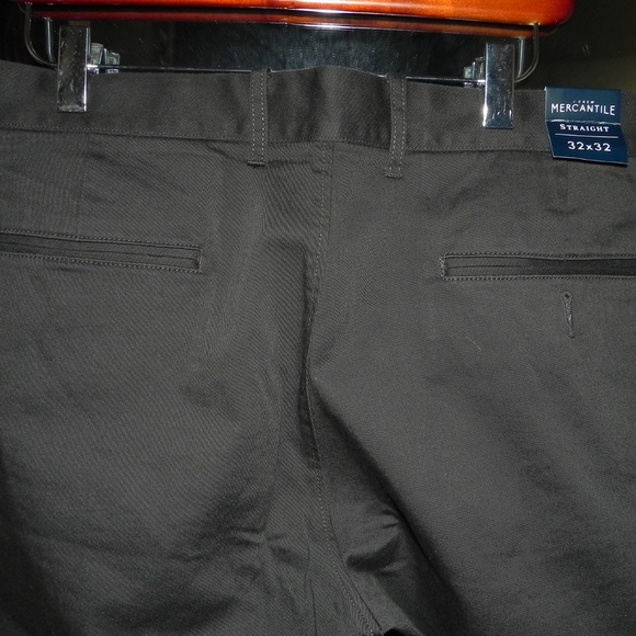 NWT Flex chino straight-fit 32x32 CHARCOAL DUST - Picture 4 of 7